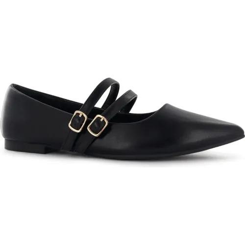 Impuls Negro de Mujer modelo Ballerinas Mujer Eda17 negros textiles mujer 2025082619510851919 Textil PU